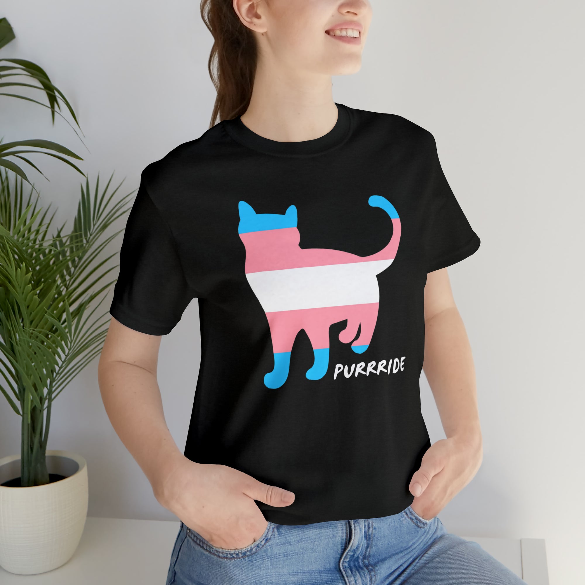 Trans Pride Cat T-Shirt