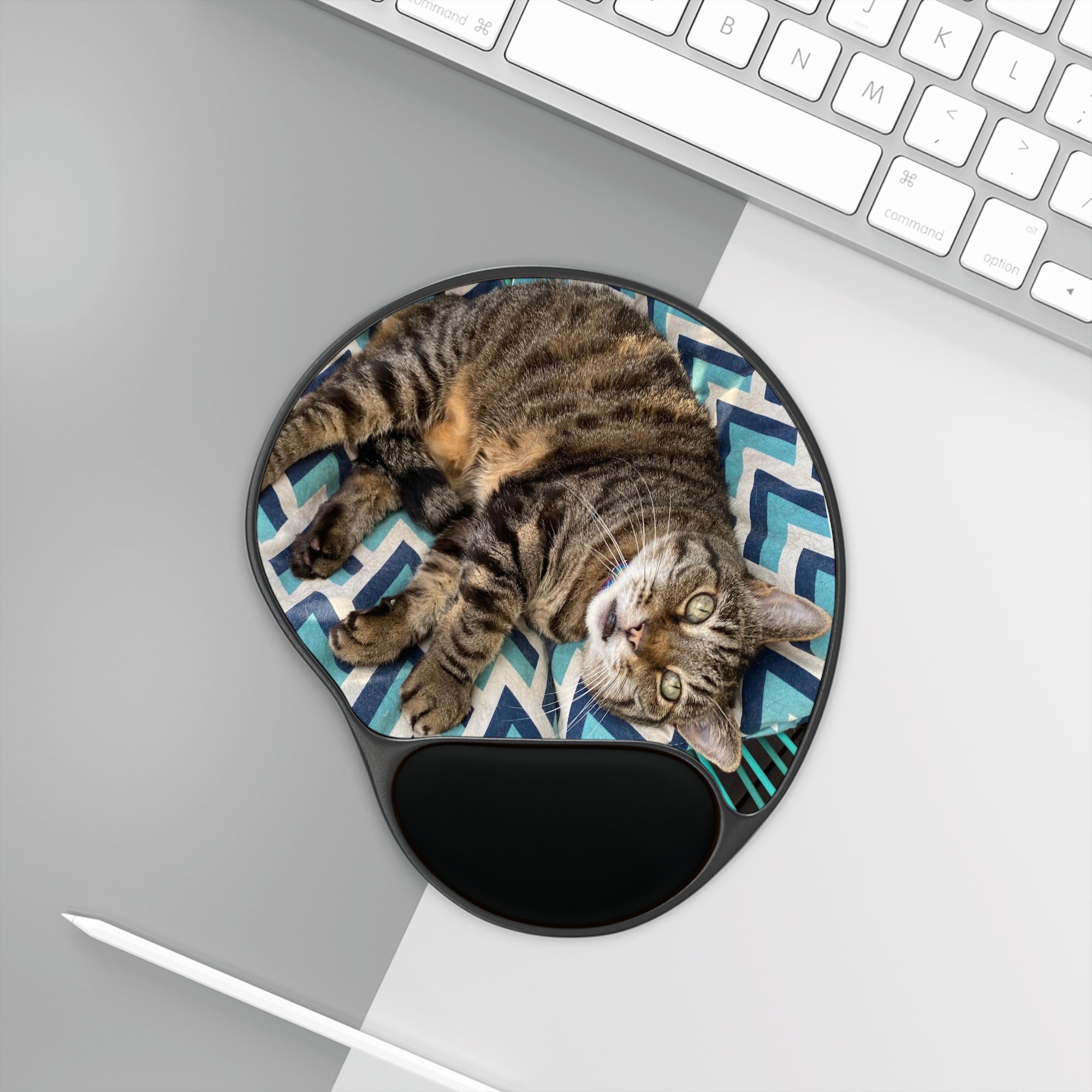 Personalized Mouse Pad With Wrist Rest