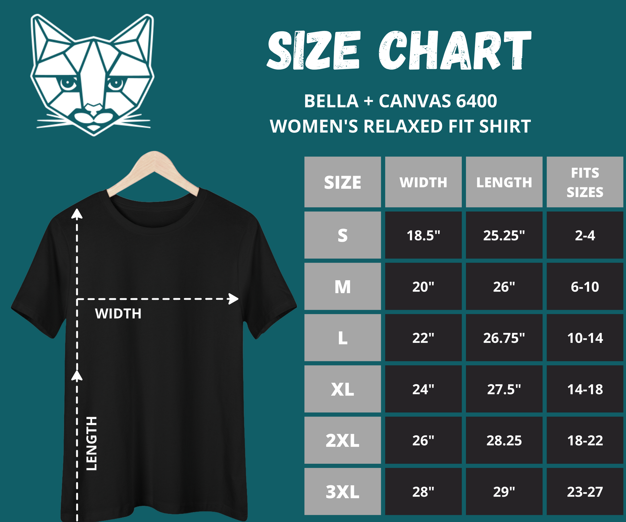 "ROAR CATS" - Fem Style, Relaxed Fit Tee