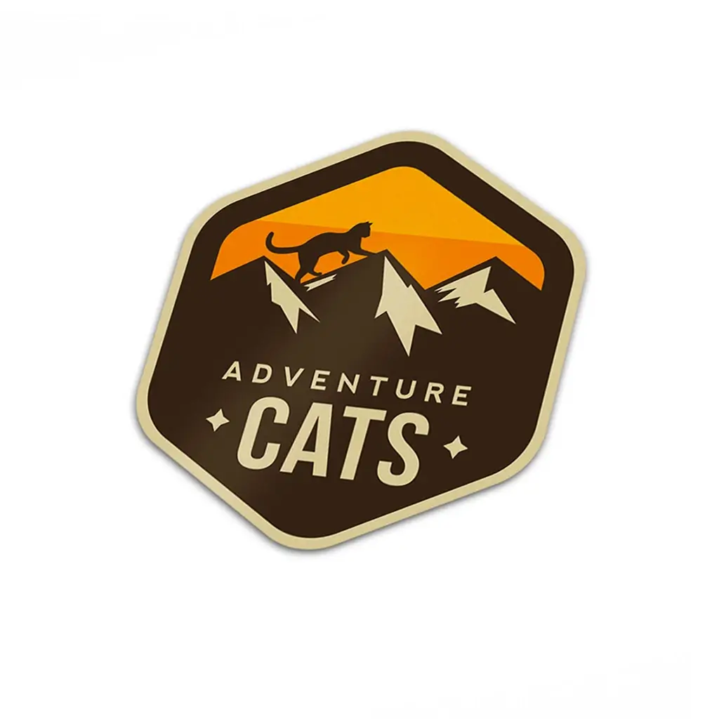 "Adventure Cat" - Sticker
