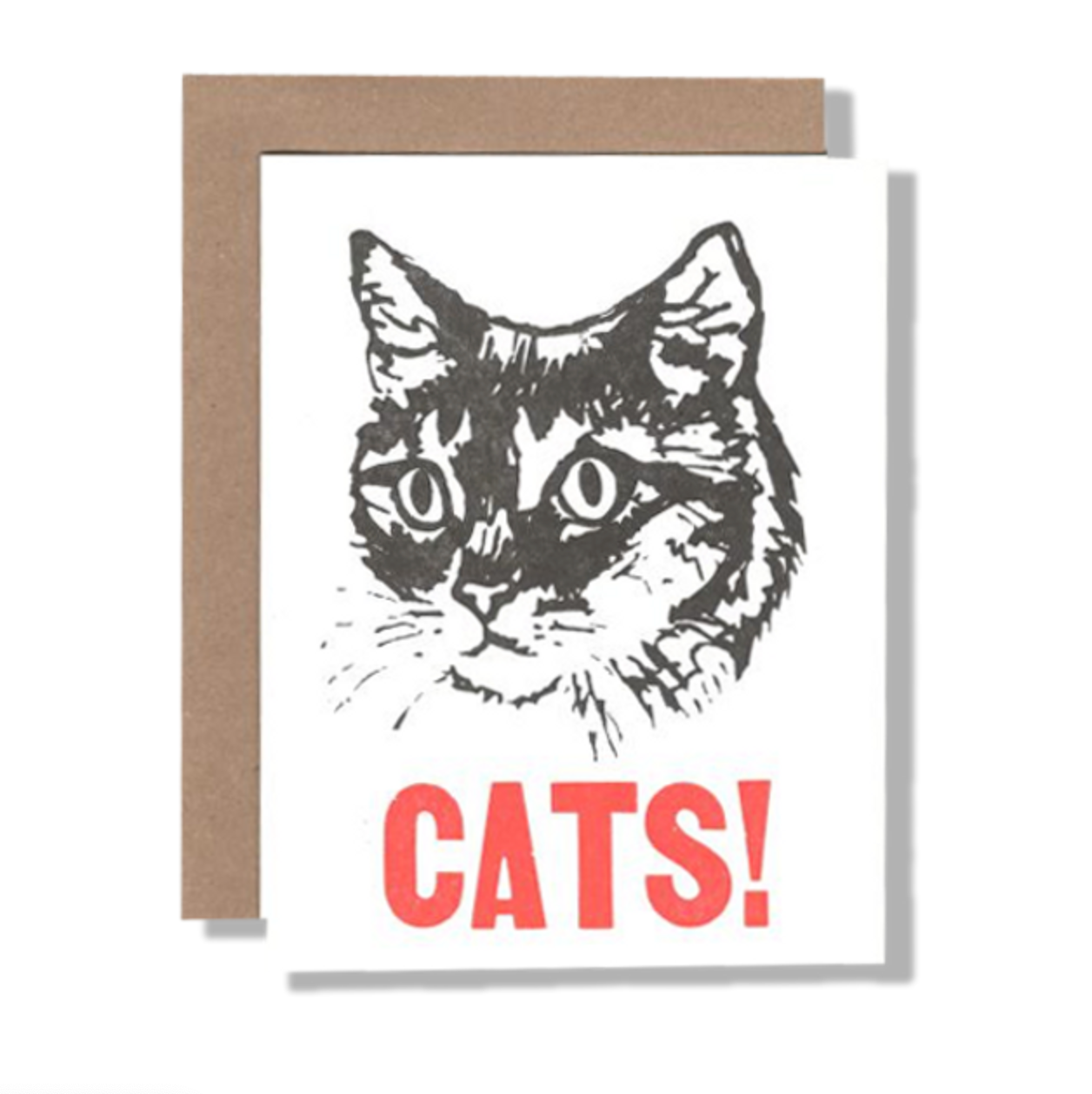 "Cats!" - Greeting Card