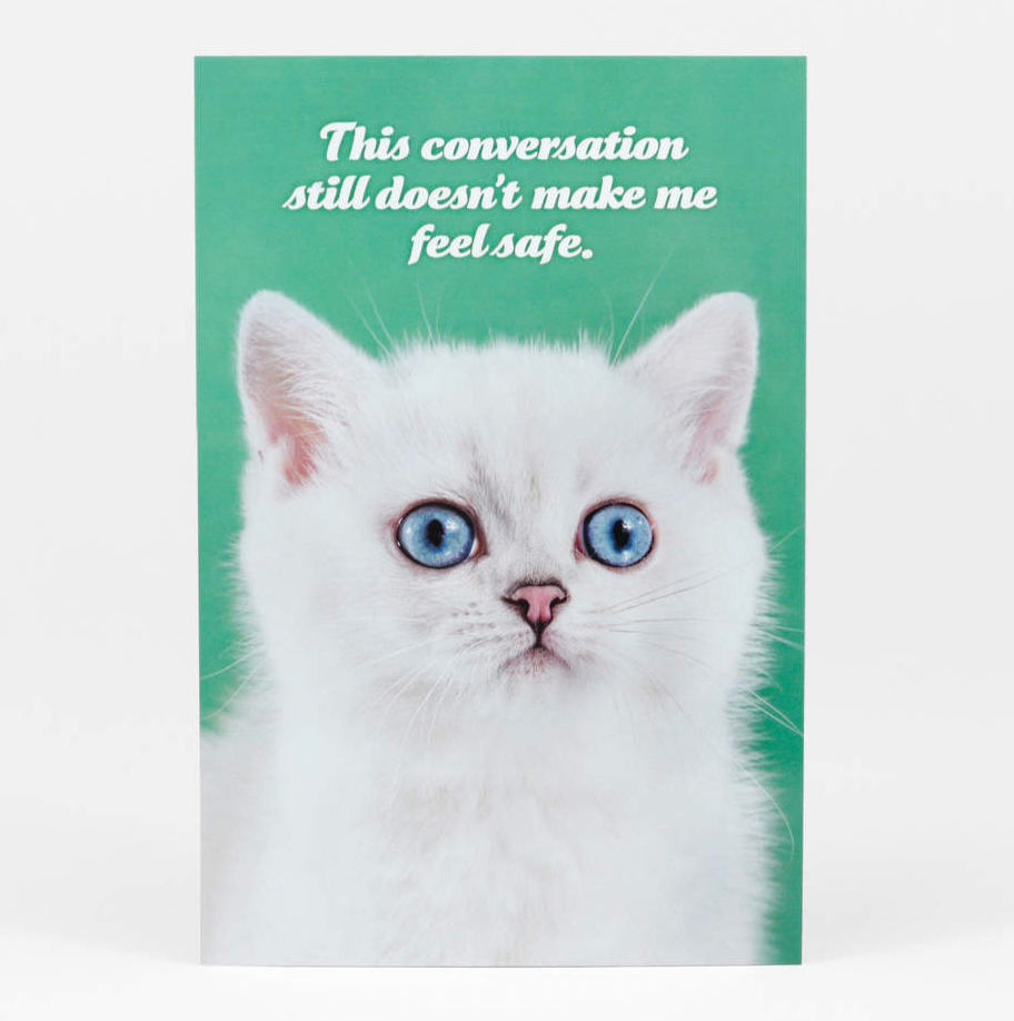 "This Conversation" - Postcard