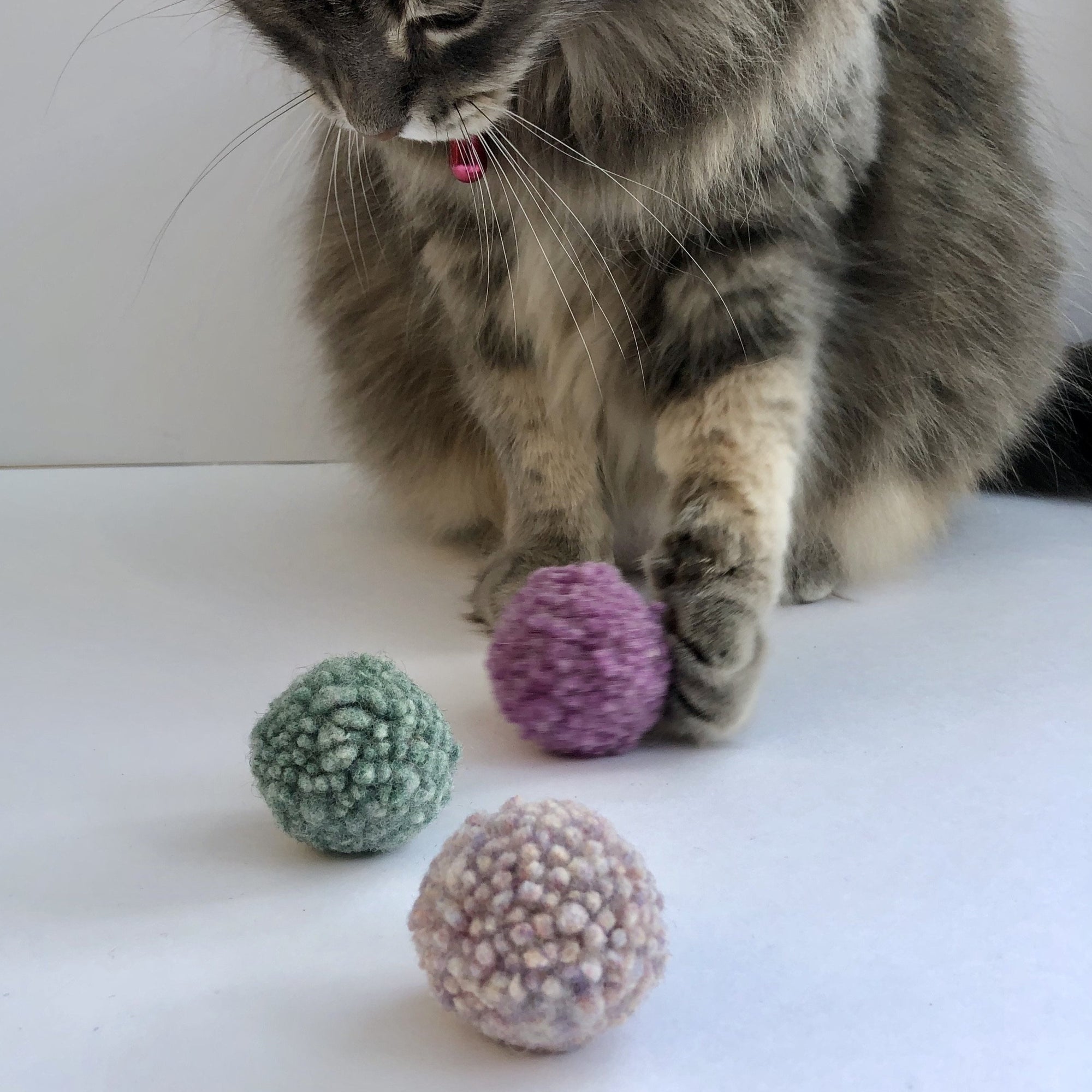 Dust Bunnies - Wool Cat Toy